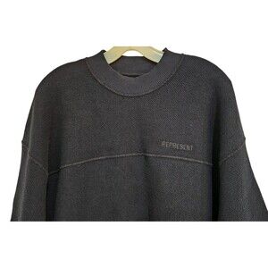 Represent Sweatshirt Crewneck Mens S Black Owners Club Jumper Sweater Pullover